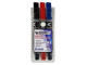 PILOT V Board Master Slim Extra Fine Whiteboard Markers - Wallet 3 PILOT V Board Master Slim Extra Fine Whiteboard Markers - Wallet 3
