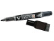 PILOT V Board Master Slim Extra Fine Whiteboard Marker with Eraser and Magnet - BLACK PILOT V Board Master Slim Extra Fine Whiteboard Marker with Eraser and Magnet - BLACK
