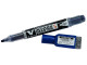 PILOT V Board Master Slim Extra Fine Whiteboard Marker with Eraser and Magnet - BLUE PILOT V Board Master Slim Extra Fine Whiteboard Marker with Eraser and Magnet - BLUE