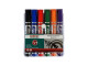 PARROT Whiteboard Markers Bullet Tip - Wallet of 6 Assorted Colours PARROT Whiteboard Markers Bullet Tip - Wallet of 6 Assorted Colours