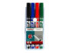 PARROT Whiteboard Markers Slimline - Wallet of 4 Assorted Colours PARROT Whiteboard Markers Slimline - Wallet of 4 Assorted Colours