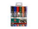PARROT Whiteboard Markers Bullet Tip - Wallet of 6 Assorted Colours PARROT Whiteboard Markers Bullet Tip - Wallet of 6 Assorted Colours