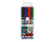 PARROT Whiteboard Markers Slimline - Wallet of 4 Assorted Colours PARROT Whiteboard Markers Slimline - Wallet of 4 Assorted Colours