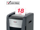 REXEL Momentum XP418+ Shredder – Front View Front view of REXEL Momentum Extra XP418+ 18 Sheet Cross Cut Shredder