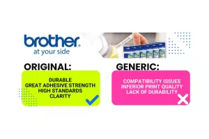 The Unmatched Quality of Brother Labeling Tapes: Why Originals Outperform Generics