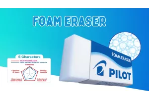 Say Goodbye to Mistakes with the Pilot Foam Eraser: A Writer’s Essential