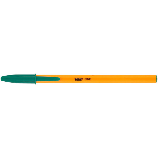 BIC Orange Fine Ballpoint Pen Green