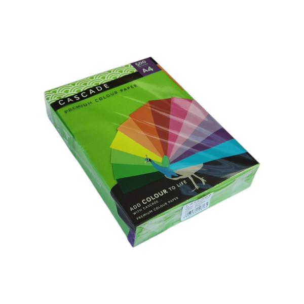 CASCADE A4 PARROT Colour Paper 80gsm - Ream of 500 Sheets