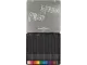 Faber-Castell Black Edition Colour Pencils Tin of 24 Open View Faber-Castell Black Edition Colour Pencils Tin of 24 shown open with assorted colours