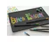 Close-up of Faber-Castell Black Edition SuperSoft colour pencil detail