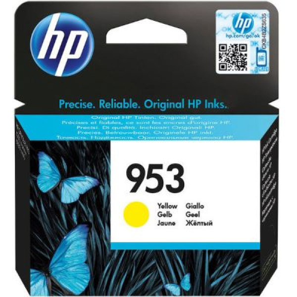 HP 953 Yellow Original Ink Cartridge (F6U14AE) HP 953 Yellow Original Ink Cartridge (F6U14AE)