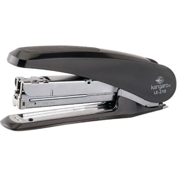 Kangaro LE-210 Less Effort Metal Stapler 30 Sheet - Black Kangaro LE-210 Less Effort Metal Stapler 30 Sheet - Black