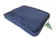 MEECO Canvas Book Bag with Gusset - Navy Blue