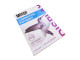 MEECO A5 Laminating Pouches Gloss 150 Micron 100 Pack MEECO A5 gloss laminating pouches 150 micron 100 pack for small signs, notices and reference sheets
