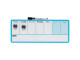 NOBO Weekly Organiser Whiteboard - Blue NOBO Weekly Organiser Whiteboard - Blue