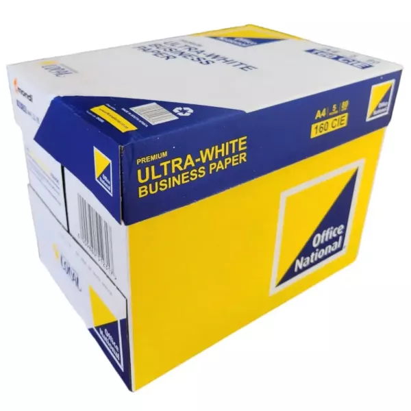 Premium A4 Copier Paper 80gsm Single Ream ingle ream of premium A4 copier paper, 80gsm weight