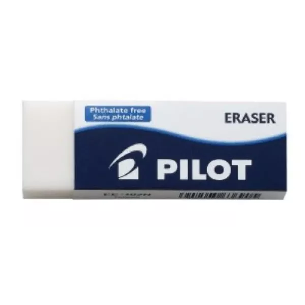 PILOT EE 101 Plastic Eraser Small – Front View Front view of PILOT EE 101 Plastic Eraser Small