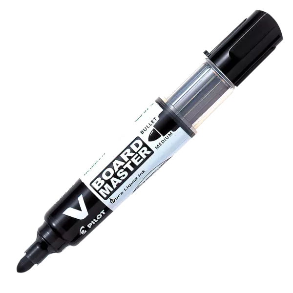 PILOT V Board Master Whiteboard Marker Bullet Point - Black