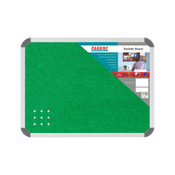 PARROT Bulletin Board Ribbed Aluminium Frame 900 x 600mm - Palm PARROT Bulletin Board Ribbed Aluminium Frame 900 x 600mm - Palm