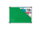 PARROT Bulletin Board Ribbed Aluminium Frame 900 x 600mm - Palm