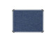 PARROT Bulletin Board Ribbed Aluminium Frame 900 x 600mm - Denim