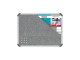 PARROT Bulletin Board Ribbed Aluminium Frame 900 x 600mm - Laurel PARROT Bulletin Board Ribbed Aluminium Frame 900 x 600mm - Laurel