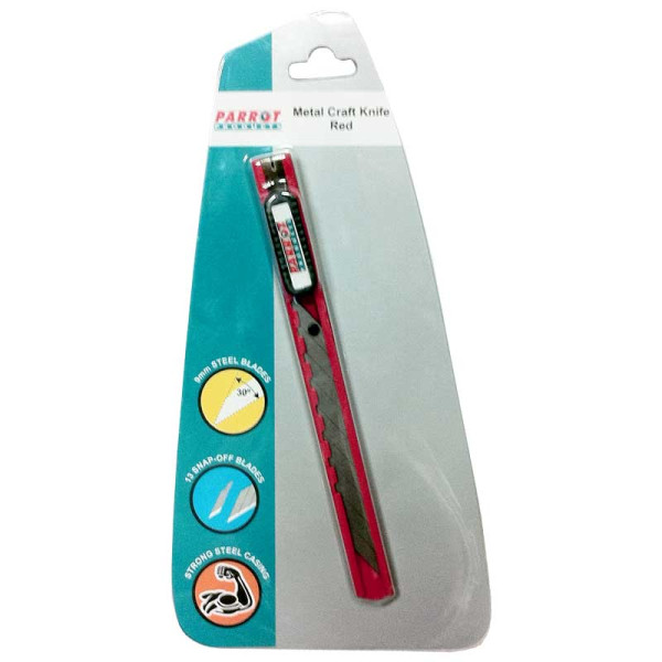 PARROT Metal Craft Knife 9mm