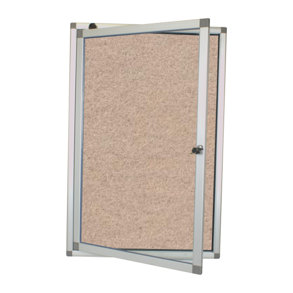 PARROT Display Case Pinning Board 900 X 600mm - Beige