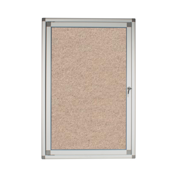 PARROT Display Case Pinning Board 900 X 600mm - Beige