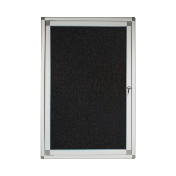 PARROT Display Case Pinning Board 900 X 600mm - Black