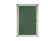 PARROT Display Case Pinning Board 900 X 600mm - Green