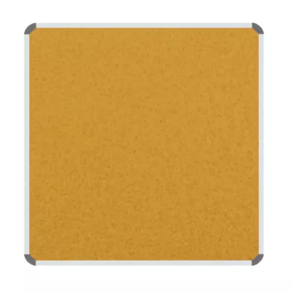 PARROT Info Board Aluminium Frame 1000 X 1000mm - Beige