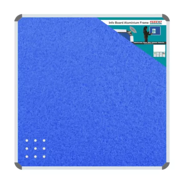 PARROT Info Board Aluminium Frame 1200 X 1200mm - Sky Blue PARROT Info Board Aluminium Frame 1200 X 1200mm - Sky Blue