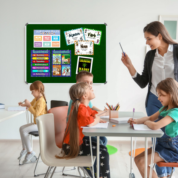 PARROT Info Board Aluminium Frame 1200 X 900mm - Green PARROT Info Board Aluminium Frame 1200 X 900mm - Green