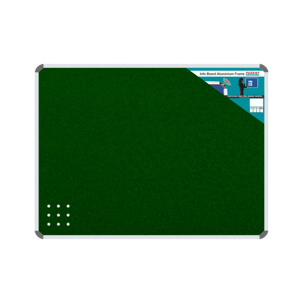 PARROT Info Board Aluminium Frame 1200 X 900mm - Green PARROT Info Board Aluminium Frame 1200 X 900mm - Green