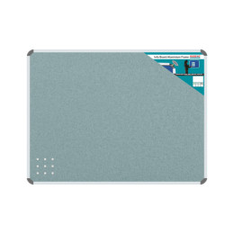 PARROT Info Board Aluminium Frame 1200 X 900mm - Grey
