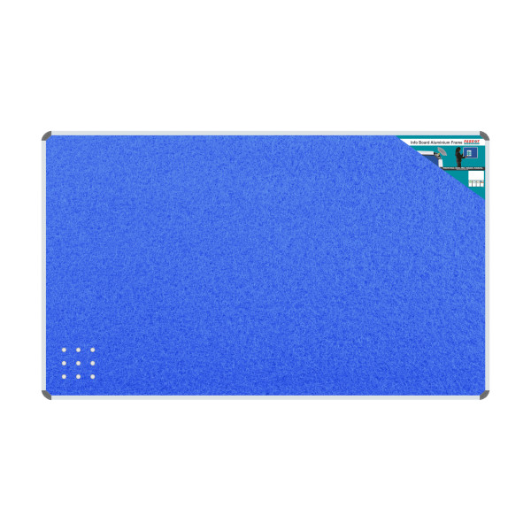 PARROT Info Board Aluminium Frame 1500 X 900mm - Sky Blue