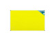 PARROT Info Board Aluminium Frame 1800 X 1200mm - Yellow PARROT Info Board Aluminium Frame 1800 X 1200mm - Yellow