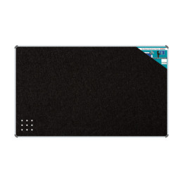 PARROT Info Board Aluminium Frame 1800 X 1200mm - Black