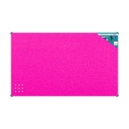 PARROT Info Board Aluminium Frame 1800 X 1200mm - Pink