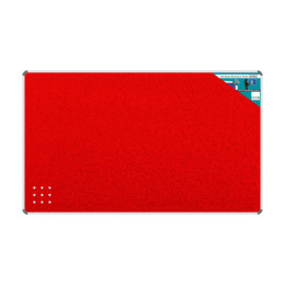 PARROT Info Board Aluminium Frame 3000 X 1200mm - Red
