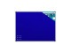 PARROT Info Board Aluminium Frame 600 X 450mm - Blue