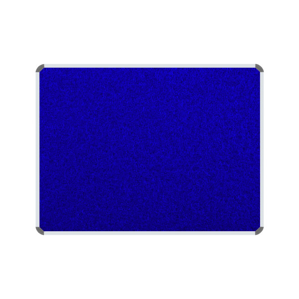 PARROT Info Board Aluminium Frame 900 X 600mm - Blue