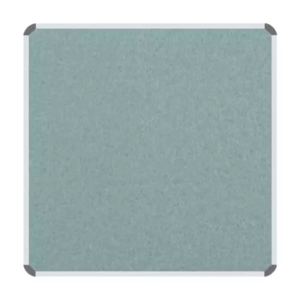 PARROT Info Board Aluminium Frame 900 X 900mm - Grey