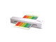 Detail view of PARROT A4 160 micron laminating pouches with gloss finish for office documents PARROT A4 Gloss Laminating Pouches Product View