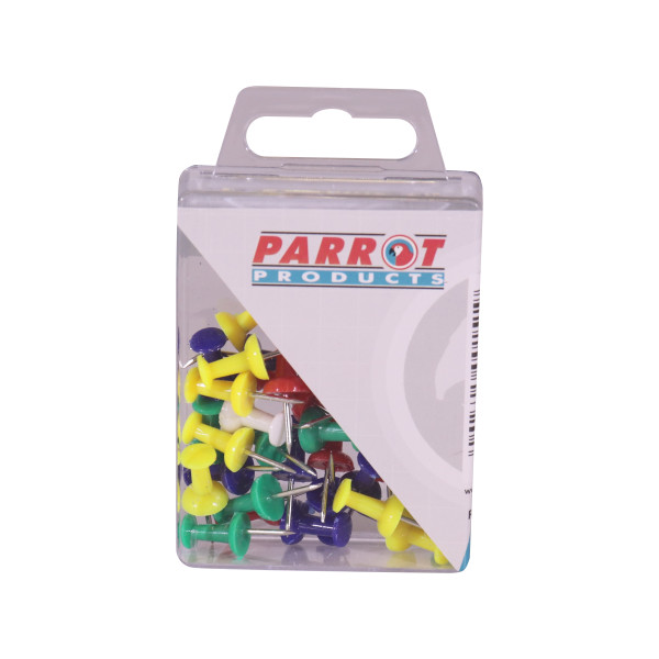 PARROT Drawing Pins - Assorted (30 Piece)