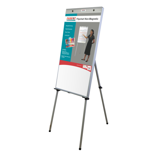 PARROT Flipchart Stand Non-Magnetic Standard Retail 1000 X 640mm