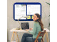 PARROT Self Adhesive Pin Board 600 x 450mm - Royal Blue