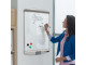 Parrot Slimline Magnetic Whiteboard 600x450mm Office Use Parrot BD1120A Slimline Magnetic Whiteboard 600x450mm used for writing and planning in an office