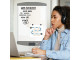 Parrot Slimline Magnetic Whiteboard 600x450mm Desk Planning Parrot BD1120A Slimline Magnetic Whiteboard 600x450mm used for reminders and personal planning